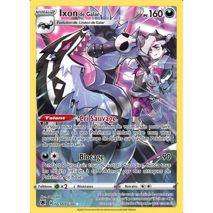 Ixon de Galar - EB10 TG10/TG30 - Astres Radieux SWSH10 - Cartes Pokémon