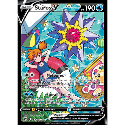 Staross V - EB10 TG13/TG30 - Astres Radieux SWSH10 - Cartes Pokémon