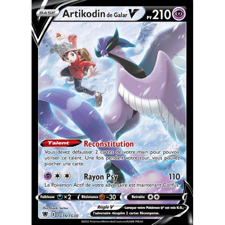 Artikodin de Galar V - EB10 TG16/TG30 - Astres Radieux SWSH10 - Cartes Pokémon