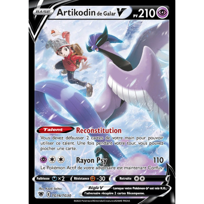 Artikodin de Galar V - EB10 TG16/TG30 - Astres Radieux SWSH10 - Cartes Pokémon