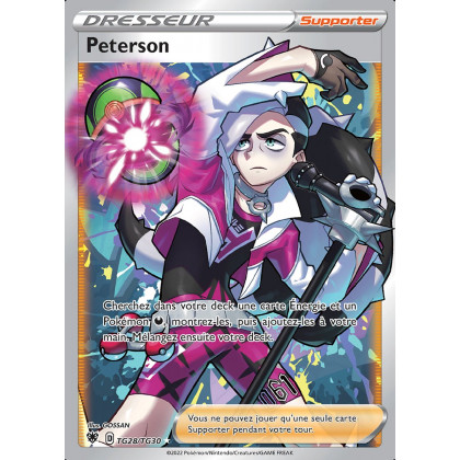 Peterson - EB10 TG28/TG30 - Astres Radieux SWSH10 - Cartes Pokémon