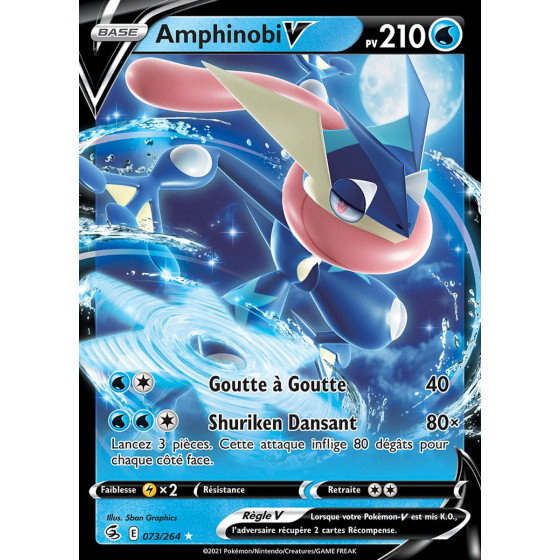 Amphinobi V - EB08 073/264 - Poing De Fusion SWSH08 - Carte Pokémon à L ...