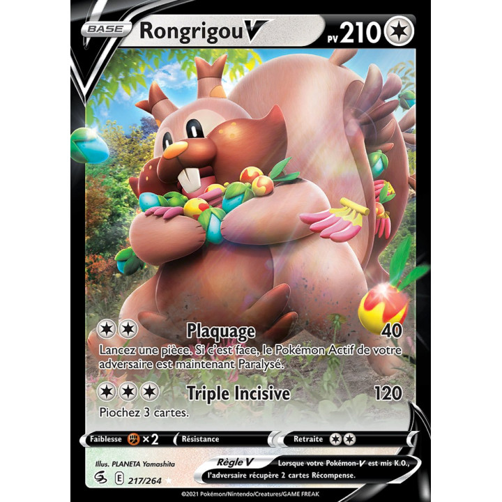 Rongrigou V - EB08 217/264 - Poing de Fusion SWSH08 - Cartes Pokémon