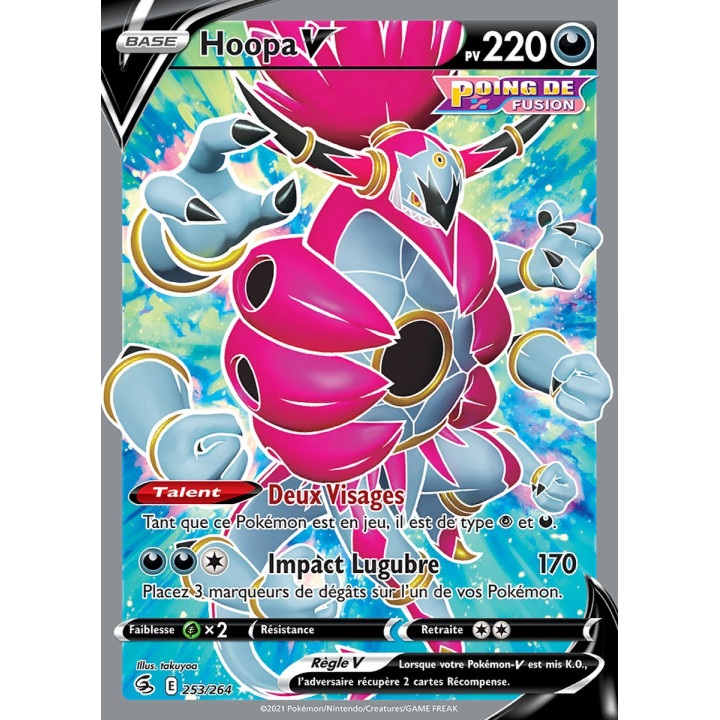 Hoopa V - EB08 253/264 - Poing de Fusion SWSH08 - Cartes Pokémon